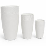 Ribbed Column Cachepot