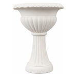 Fluted Pedestal Urn Planter