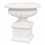 Classical Urn on Decorative Pedestal