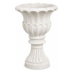 Fluted Tulip Pedestal Planter
