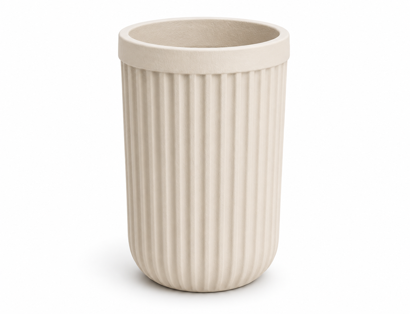 Ribbed Cylinder Planter